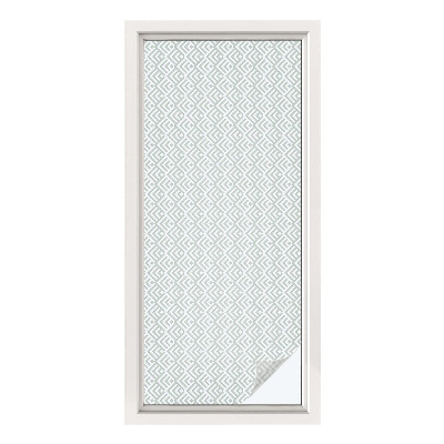 Patterned window film Geometric motif