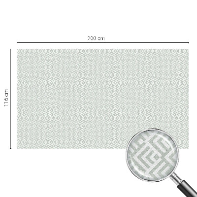 Patterned window film Geometric motif