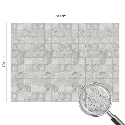 Frosted glass film stained glass effect Decorative ceramics