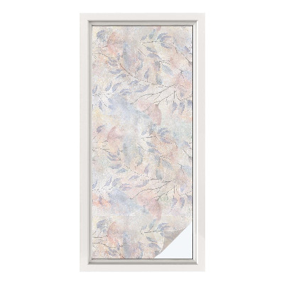 Opaque window film stained glass style Changing effect