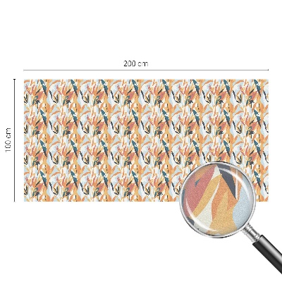 Colored window film stained glass Botanical energy