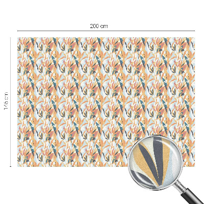 Colored window film stained glass Botanical energy