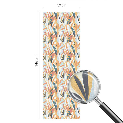 Colored window film stained glass Botanical energy