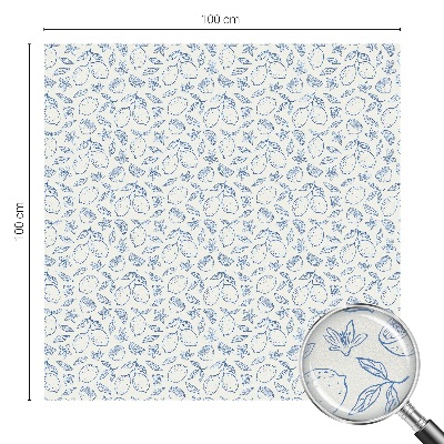 Patterned window film Lemon pattern