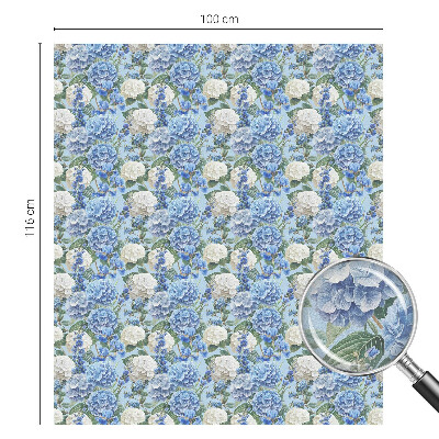 Frosted glass film stained glass effect Floral charm