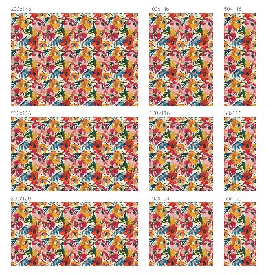 Opaque window film stained glass style Flower explosion