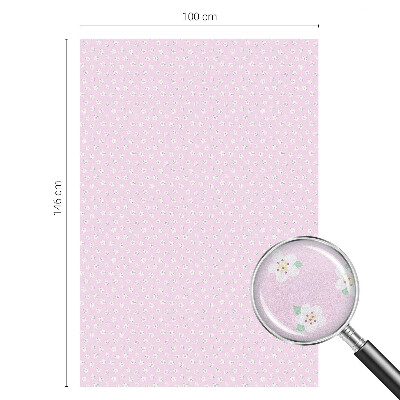 Colored window film stained glass Floral pattern