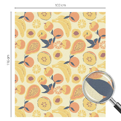 Patterned window film Juicy fruit