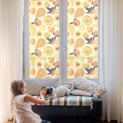 Patterned window film Juicy fruit