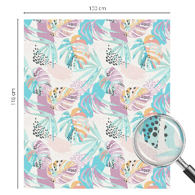 Privacy window film Abstract jungle