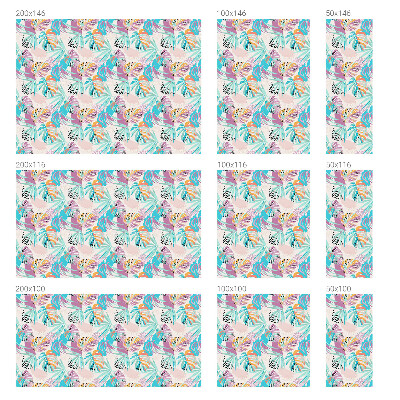 Privacy window film Abstract jungle