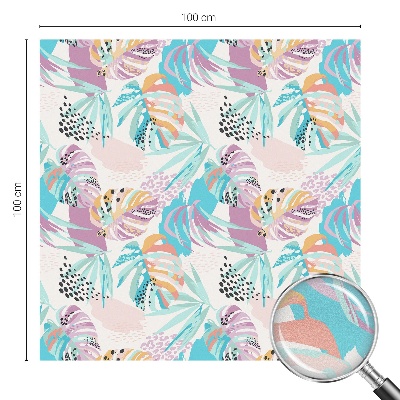 Privacy window film Abstract jungle