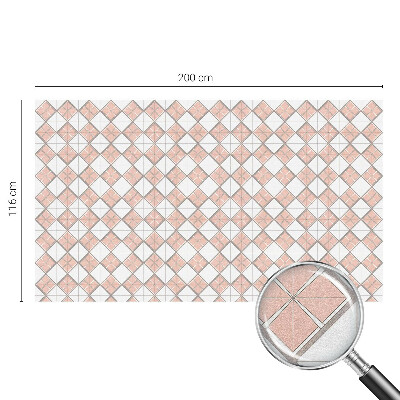 Privacy window film Geometric rhombuses