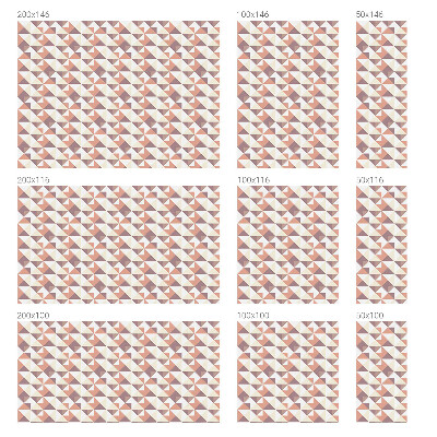 Frosted glass film stained glass effect Modern triangles