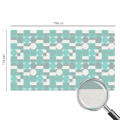 Privacy window film Geometric shapes