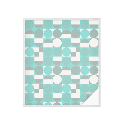 Privacy window film Geometric shapes