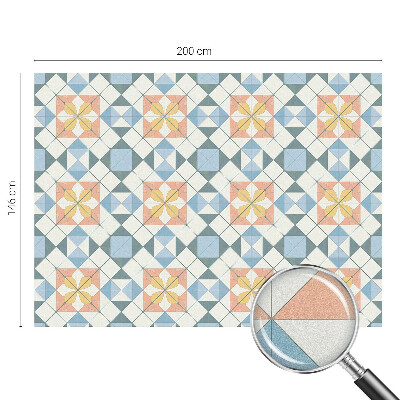 Patterned window film Colorful symmetry