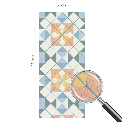 Patterned window film Colorful symmetry