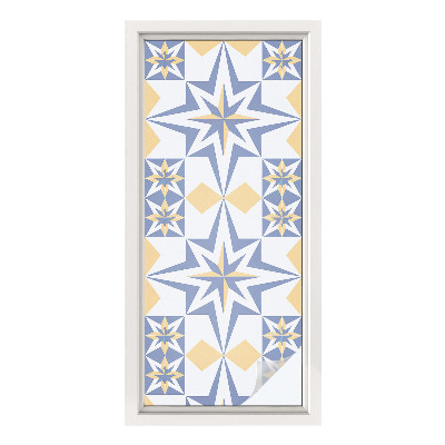 Privacy window film Star pattern