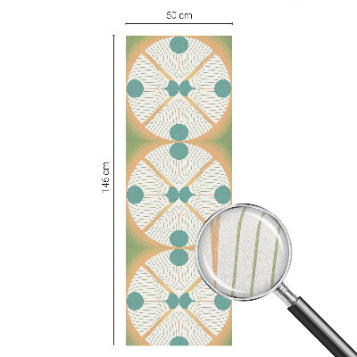 Patterned window film Geometric harmony