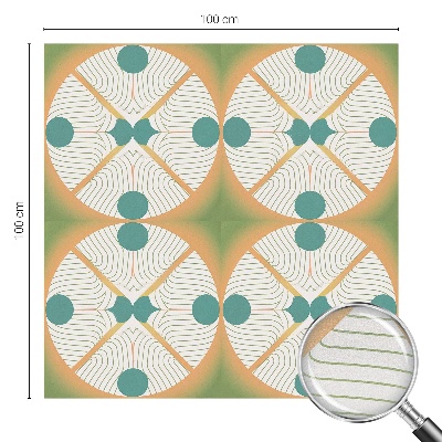 Patterned window film Geometric harmony