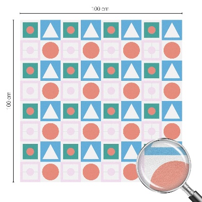 Frosted glass film stained glass effect Abstract patterns