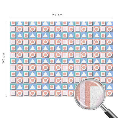 Privacy window film Geometric patterns