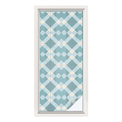 Privacy window film Geometric patterns