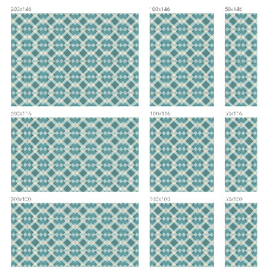 Privacy window film Geometric patterns