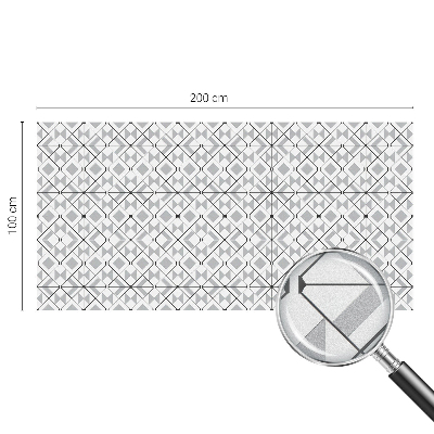 Colored window film stained glass Geometric patterns