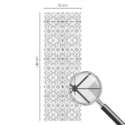 Colored window film stained glass Geometric patterns