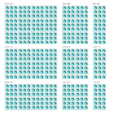 Opaque window film stained glass style Modern wheels