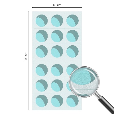 Opaque window film stained glass style Modern wheels