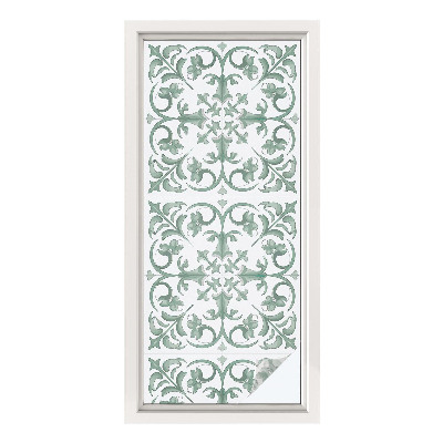 Patterned window film Plant ornaments