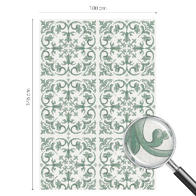 Patterned window film Plant ornaments