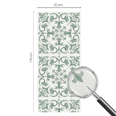 Patterned window film Plant ornaments