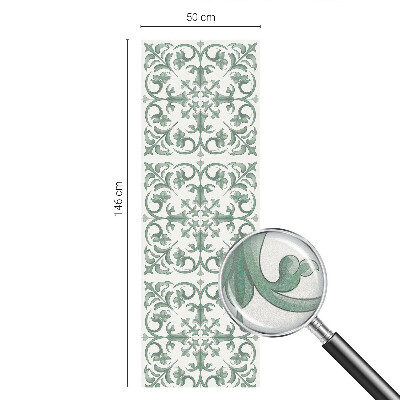 Patterned window film Plant ornaments