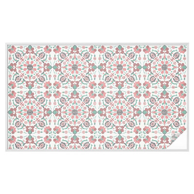 Colored window film stained glass Floral harmony