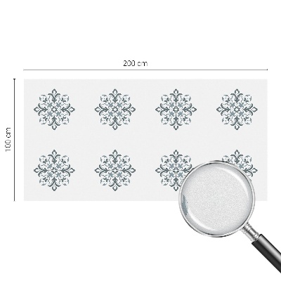 Frosted glass film stained glass effect Classic ornament