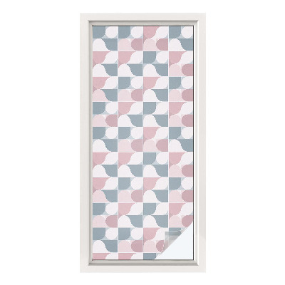 Colored window film stained glass Pastel patterns