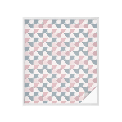 Colored window film stained glass Pastel patterns