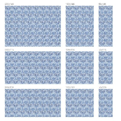 Patterned window film Floral bird