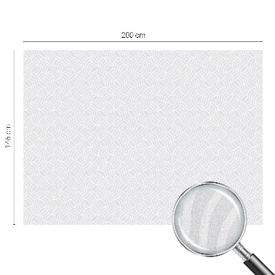 Frosted glass film stained glass effect Waves of harmony