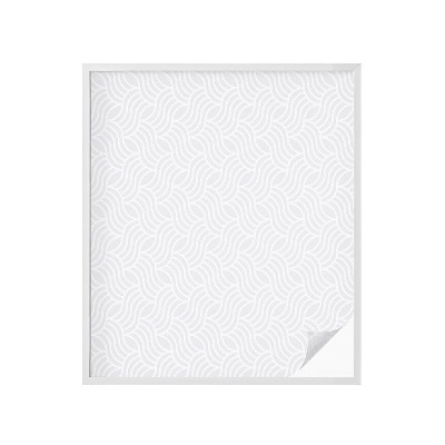 Frosted glass film stained glass effect Waves of harmony