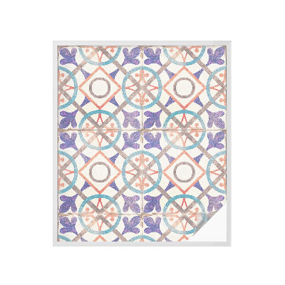 Privacy window film Colorful mosaics