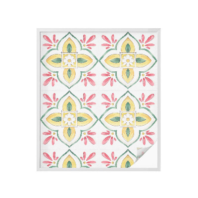 Privacy window film Floral ornament