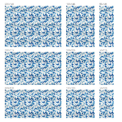 Colored window film stained glass Tile game