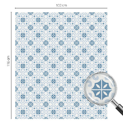 Patterned window film Tiled decorations