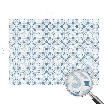 Patterned window film Tiled decorations