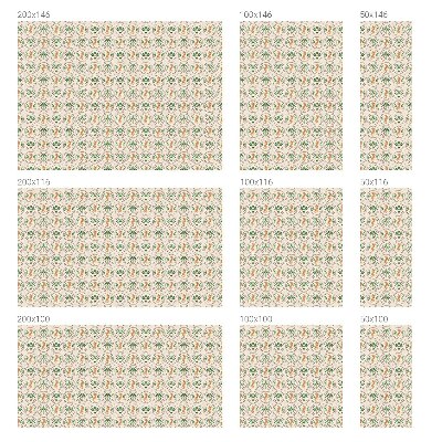 Colored window film stained glass Palm Leopard